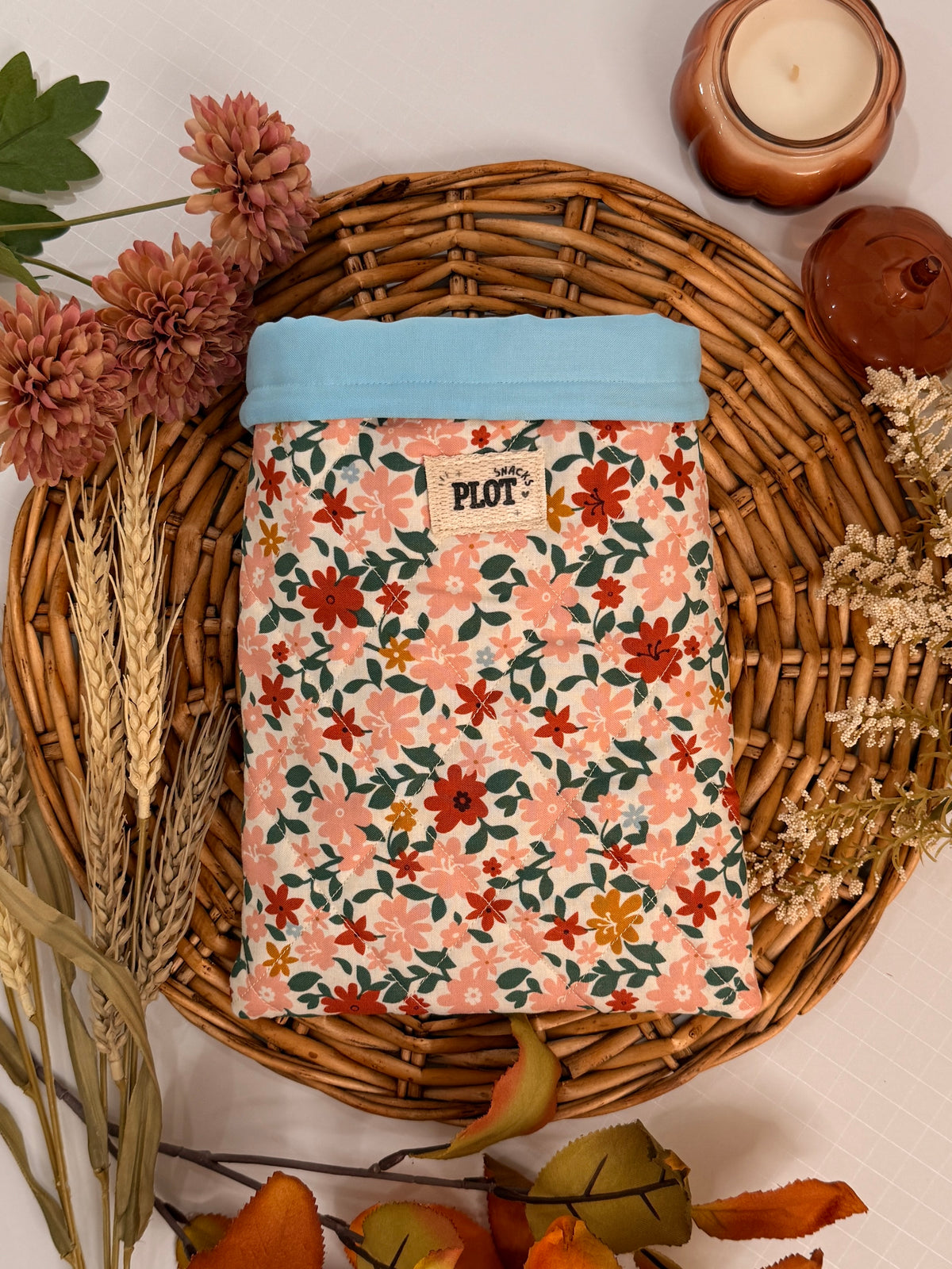 Pink Myrtle Book Sleeve