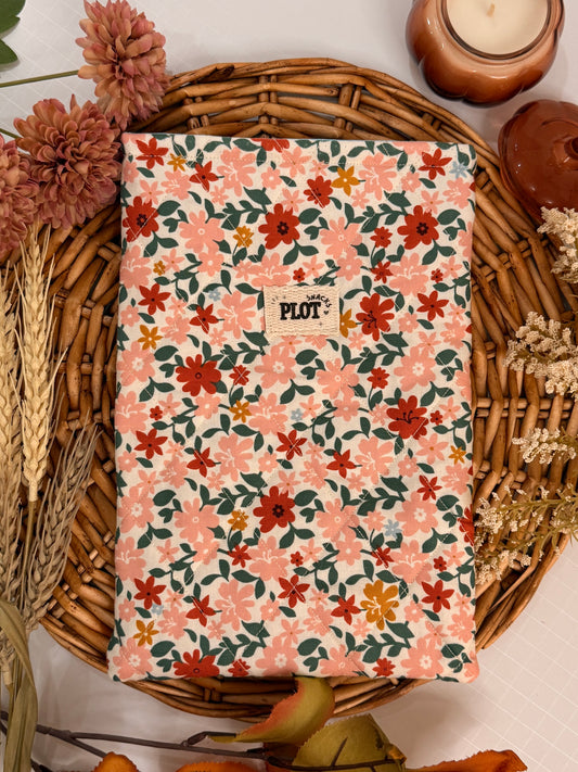 Pink Myrtle Book Sleeve