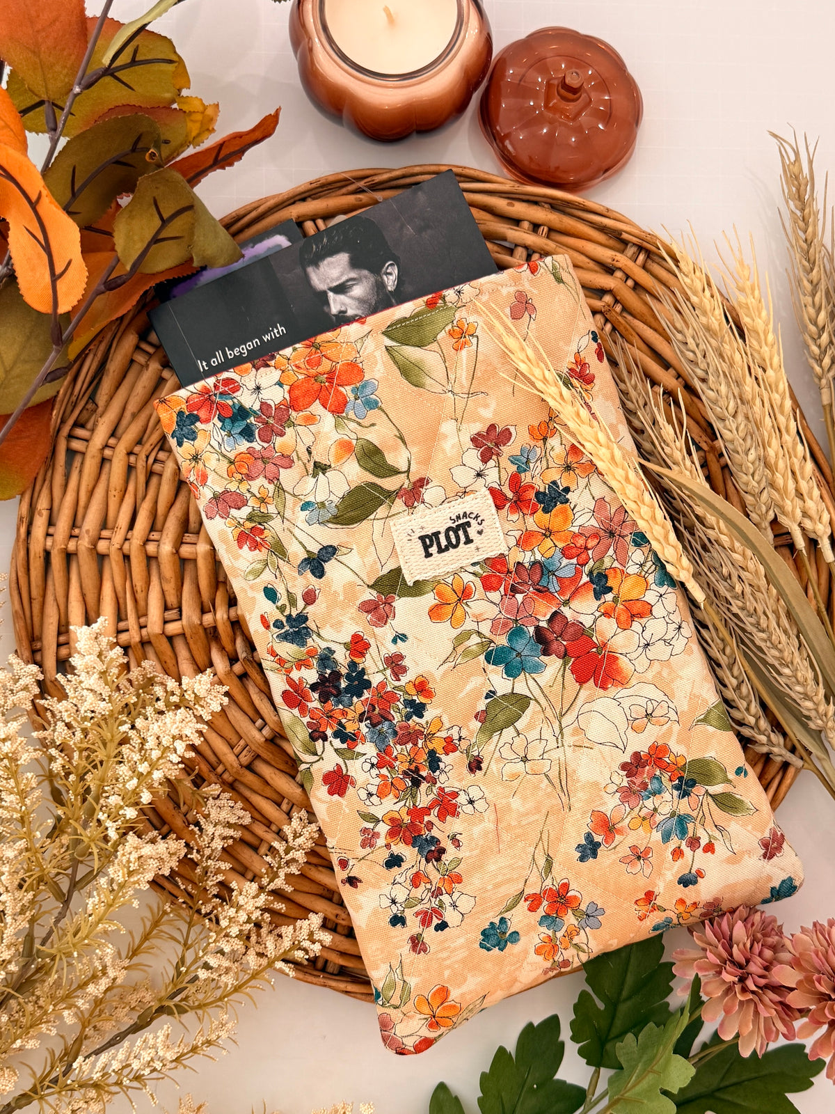 Vintage Wildling Book Sleeve
